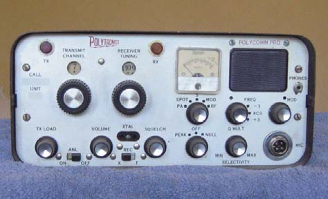 Polytronics Poly-Comm Pro | The Old Tube Radio Archives