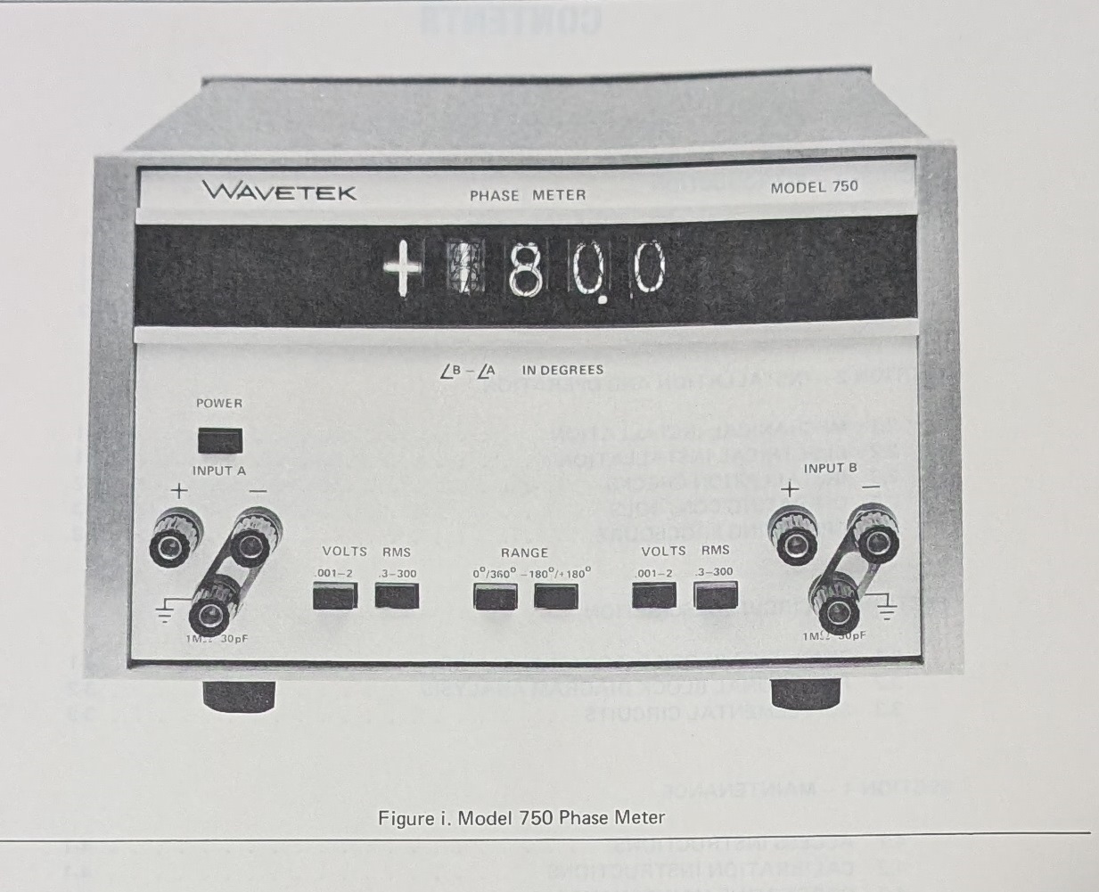 Wavelek Wavetek 750 | The Old Tube Radio Archives