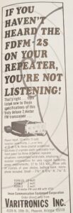 FDFM-2, 2s, 5 Advertisement, FM Magazine 1969